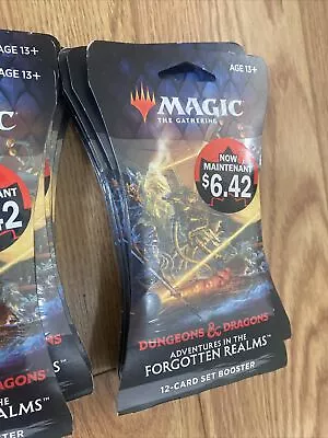 Magic The Gathering Adventures In The Forgotten Realms Set Booster Pack Sealed • $4.38