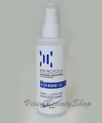 Super Keratin Glue Fusion Pre Bonded Tip D-Bond Hair Extensions Gel Remover 4oz • $19.99