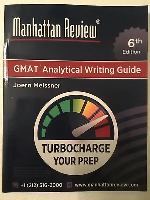 Manhattan Review GMAT Analytical Writing Guide [6th Edition]: Answers To Real… • $9.93