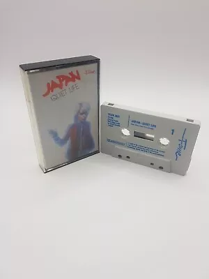 Japan Quiet Life Cassette Tape Album - Very Rare Blue Text Shell Version • £17.50