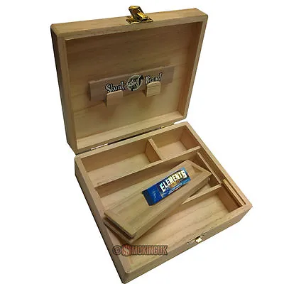 £11.75 • Buy RAW Rolling Supreme T3 Size Rolling Box - High Quality Pine Stash Roll Tray