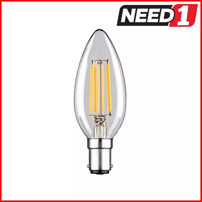 50 Pack X LV Luce LED 4W Filament B15 C35 – Pointed - Chandelier Light Bulbs  • $210