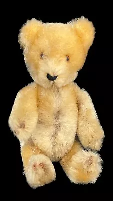 Schuco Mini Tricky Yes/No Teddy Bear C1950s Mohair Plush Over Metal 13cm 5in Vtg • $350