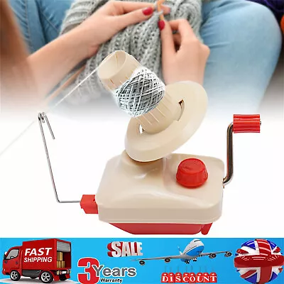 Yarn Ball Winding Machine Wool Winder Holder String Winding Tool Machine UK NEW • £13