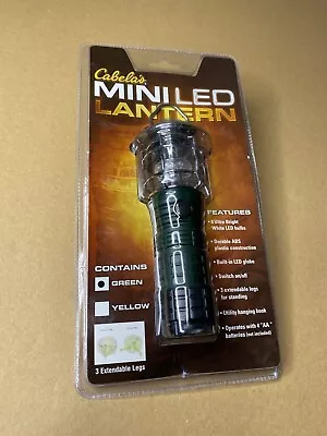 Cabela’s Mini LED Camp Lantern Ultra Bright Battery Outdoor Camping Hunting • $22.49