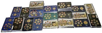 European Premium Coin Sets 3.88 Euro - Various Countries In Plexiglase Case • £8.92