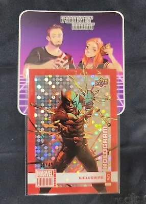 2020-21 Upper Deck Marvel Annual Foil Hologram 15/49 Wolverine #50  • $499