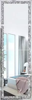 Meetart Full Length Mirror TilesCrystal Crush Diamond Full Body Wall Mirror • $98.98