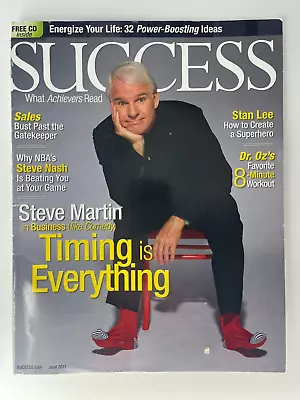 Success Magazine - June 2011 - Steve Martin - Stan Lee - Steve Nash • $8.89