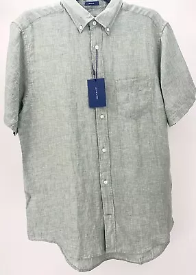 Gant Linen Shirt Mens Shirt Size Large • £1.20