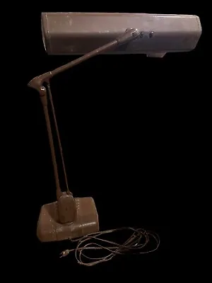 Vintage Dazor Drafting Desk Lamp 18  Wide • $75