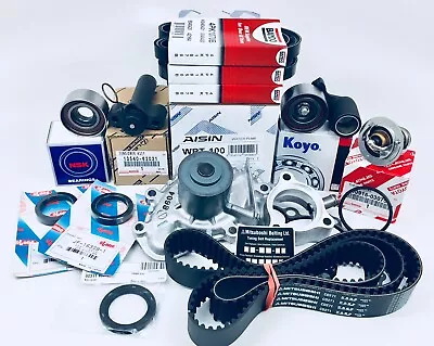 $317.42 • Buy 3.4L/V6 Complete Timing Belt Water Pump Kit With Genuine Thermostat + Hyd Tens.