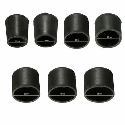 $9.01 • Buy 4Pcs Rubber Chair Leg Protector Cover Table Furniture Feet Floor Cap 16mm-50mm