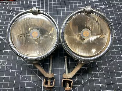 PAIR ORIGINAL VINTAGE TRIPPE SAFETY SPEEDLIGHT Driving Safety Head Car LightLamp • $599.99