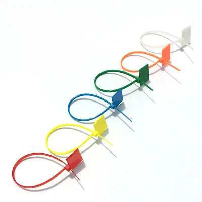 Nylon Cable Tie Marker Write On Tab Label Wire Wiring 3x100mm 4x150mm 4x200mm • £1.62