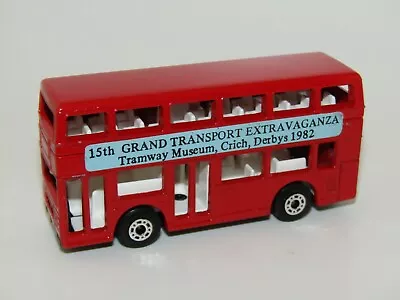 Matchbox Superfast No 17 London Bus 15th Grand Transport Crich Derby CODE 3 Mint • £7.50