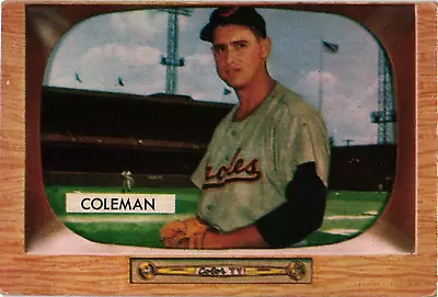 Lot Of (5) 1955 Bowman Baseball Baseball Cards -#34567 VG/EX • $3