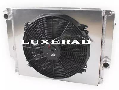 2-Row Aluminum Radiator W/16 Fan Shroud For 92-99 BMW E36 323i 325i 328i MT 6Cyl • $165