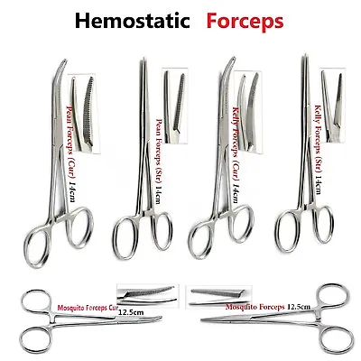 Dental Hemostatic Forceps Artery Surgical Medical Veterinary Locking Pliers Lab • $6.15