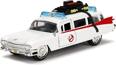 Cadillac Ambulance  Ghostbusters Ecto-1  Hollywood Rides  1/32 Jada 99748 • $14.90