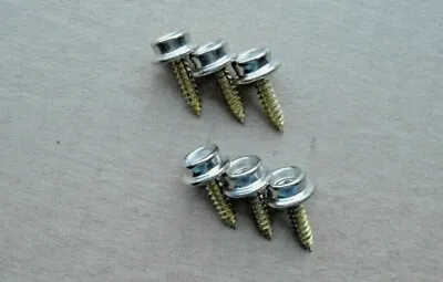 6 Vintage Convertible Boot Snap Screws For Old School Classic & Vintage Vehicles • $11.95