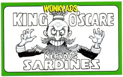 2022 Wacky Packages Wonky Ads Sketch Card By Artist Yoga Demon New! • $35