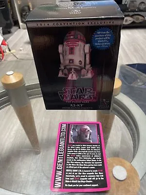 Sealed Star Wars R2-KT Statue SDCC 2014 Exclusive Maquette Gentle Giant • $355