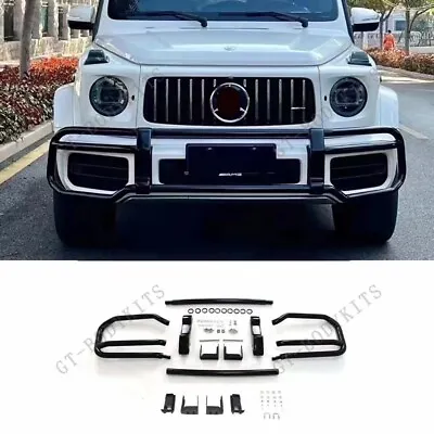 GRILLE GUARD BULL BAR  For MERCEDES BENZ  G63 W463A W464 2018+ G Class (BLACK) • $799