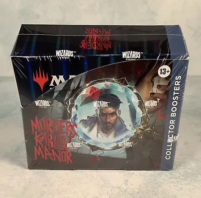 MTG Magic The Gathering Murders At Karlov Manor Collector Booster Box New Sealed • £174.99