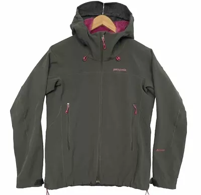 Patagonia Insulated Northwall Womens Small Hooded Jacket Pink/Gray Softshell Ski • $114.40