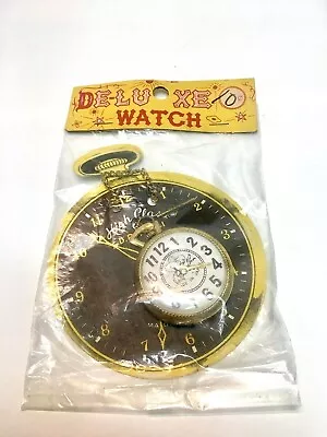 Vintage 1950's Toy Pocket Watch New In Package Cowboy Theme Made In Japan • $39.99