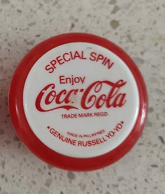 Special Spin Genuine Russell Coca Cola Yoyo Yo Yo Vintage Red & White + More • $40