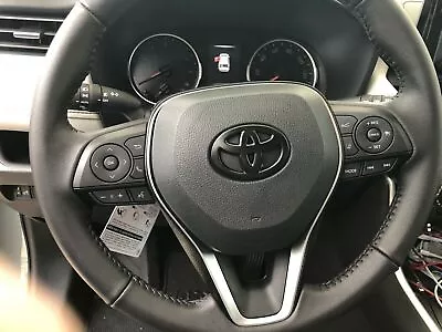 1x 3d Blackout Steering Wheel Overlay For Tacoma Tundra Corolla Camry Highlander • $13.29