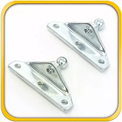 10MM Ball Stud Brackets For Gas Prop Spring Strut Pack Of 2 For 10 Mm Steel New • $11.58