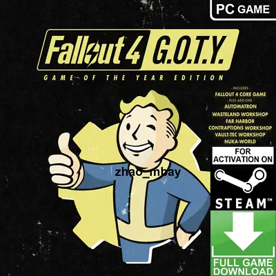 [FAST DELIVERY!] Fallout 4: Game Of The Year Edition GOTY PC Steam Key GLOBAL • $15.88