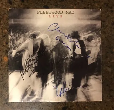 * FLEETWOOD MAC * Signed Album * LIVE * BUCKINGHAM FLEETWOOD & MCVIE * PROOF 1 • $2000