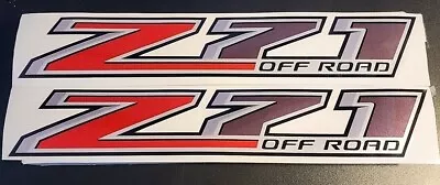 Set Of 2 - Z71 Off Road Decals - Stickers - Chevy Silverado GMC Sierra - 2277490 • $20.98