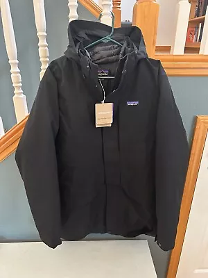 Men's PATAGONIA Tres 3-in-1 Insulated Parka Jacket #28388 BLACK Size X-LARGE • $340