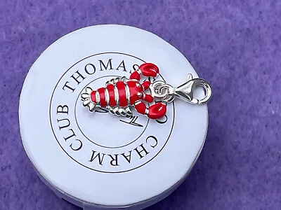 £35 • Buy Thomas Sabo Silver & Enamel Lobster Charm With TS Charm Box