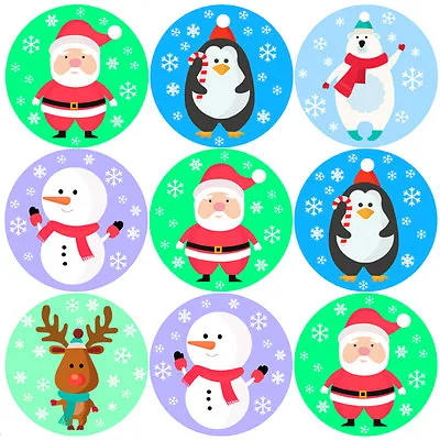£2.62 • Buy 144 Christmas Friends 30mm Children's Reward Stickers For Parents, Teachers