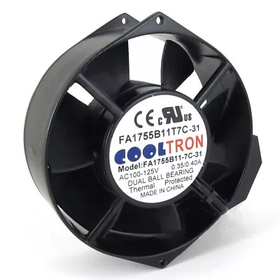 115V AC Cooltron Axial Fan 172mm X 150mm X 55mm High Speed • $38.99