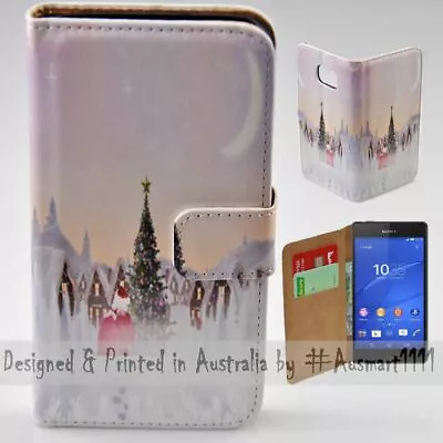 $13.98 • Buy For Sony Xperia Series - Santa On Village Theme Print Mobile Phone Case Cover