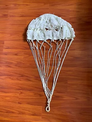 Aerospace Vintage Military Supply Drop Parachute Diameter 0.65m/2.1Ft • $24.99