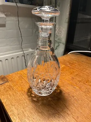 Vintage Or Possibly Just Antique ? Lead Crystal Cut Glass Decanter • £10