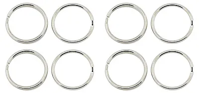 £1.20 • Buy ❤ SALE!!  20 X Silver Tone Keyring Keychain Split Ring 30mm Jewellery Making ❤