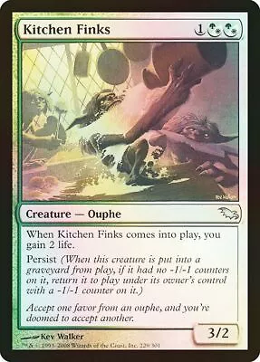 $6.42 • Buy MTG - Kitchen Finks / Kitchen Fourbes | Shadowmoor [FRA FOIL]