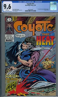 Coyote #11 Cgc 9.6 1st Todd Mcfarlane Artwork • $198