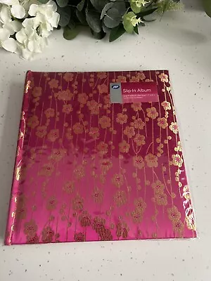 Boots Slip In Photo Album Silk Embroidered Effect Cover • £9