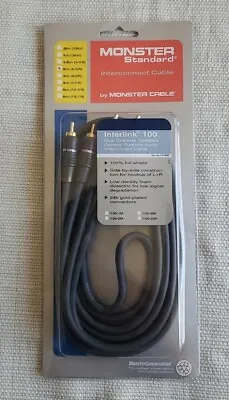 Monster Standard Interconnect Cable By Monster Cable 2m Interlink 100 • $17.88