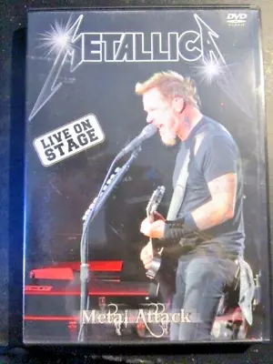 Metallica - Metal Attack - Live On Stage (Rare 0 All Regions DVD) • $18.17